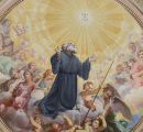 San Francesco da Paola Dipinto copertura presbiterio